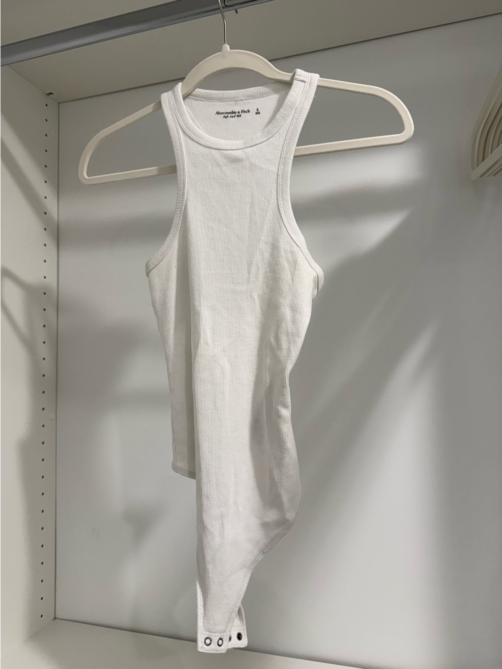Abercrombie White Bodysuit